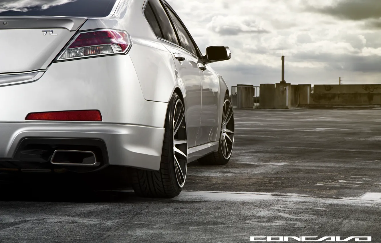 Photo wallpaper Wheels, Acura TL, Concave, CW-S5, Concave