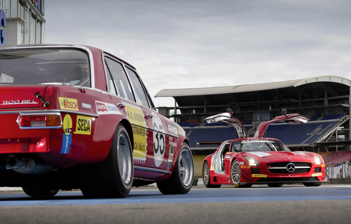 Photo wallpaper auto, Mercedes, Benz, Mercedes, cars, auto, AMG, SLS