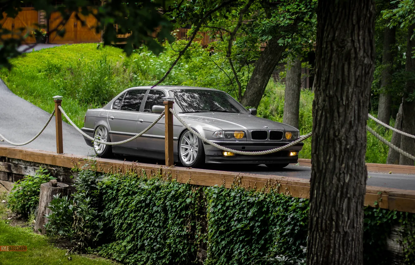 Photo wallpaper car, bmw, BMW, Boomer, e38, 7 series, E38