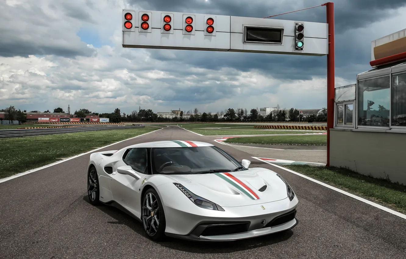 Photo wallpaper car, auto, track, wallpaper, Ferrari, Ferrari, 458, MM Speciale