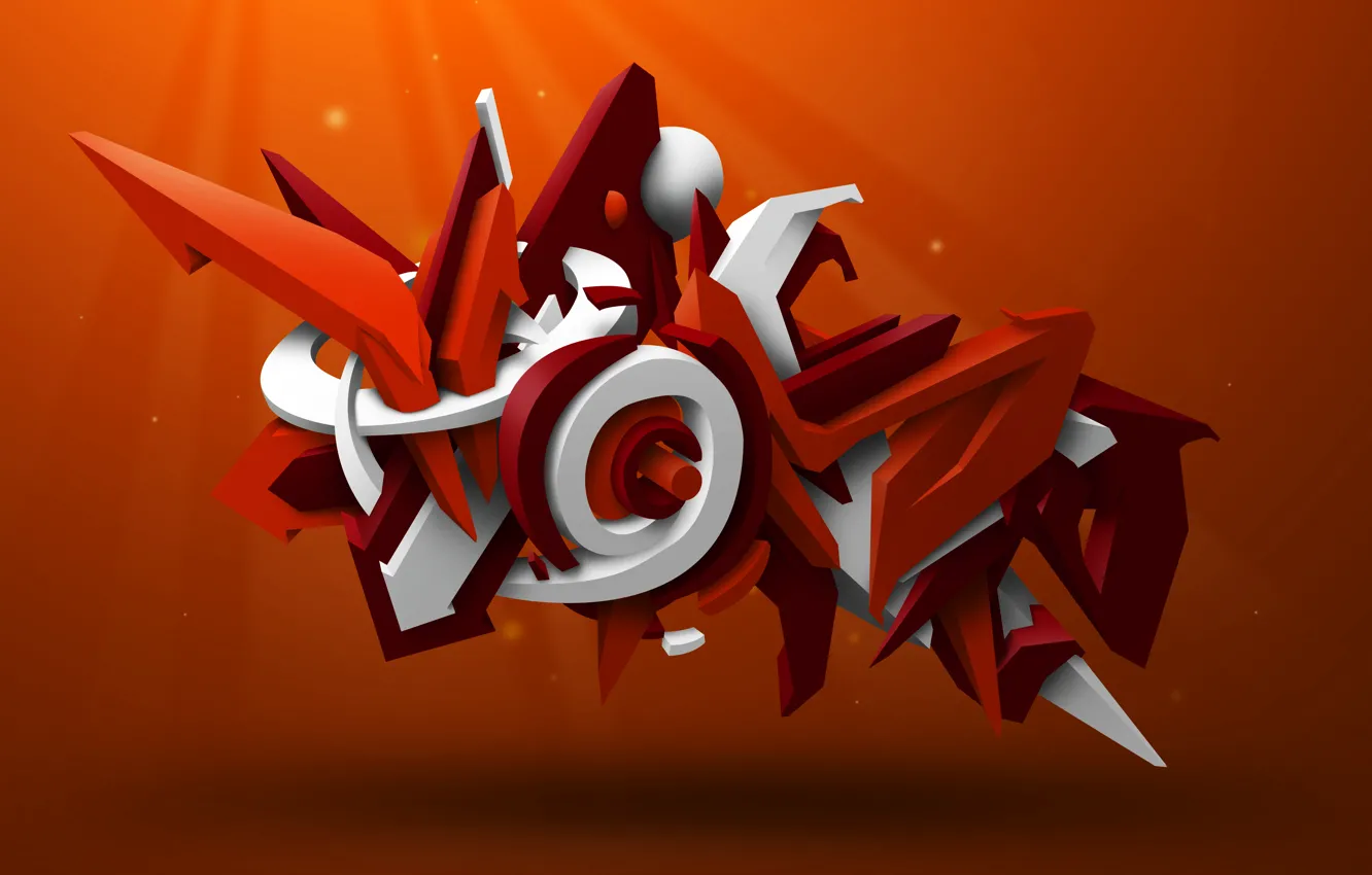 Photo wallpaper rendering, graffiti, graffiti, Photoshop, wildstyle