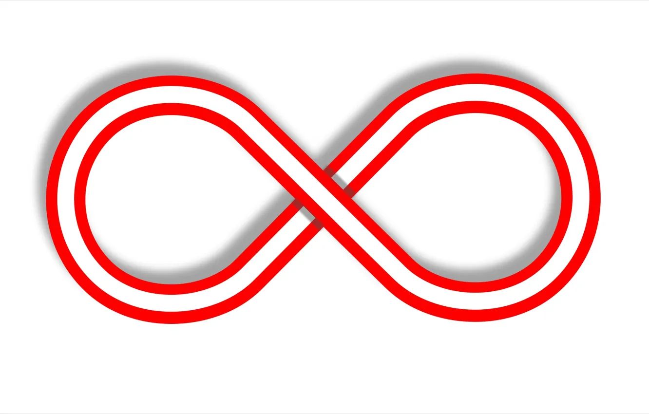 Photo wallpaper abstraktnaya figure, infinity, eight