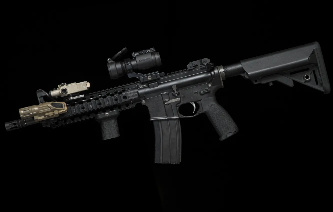 Photo wallpaper weapons, AR-15, a semi-automatic rifle