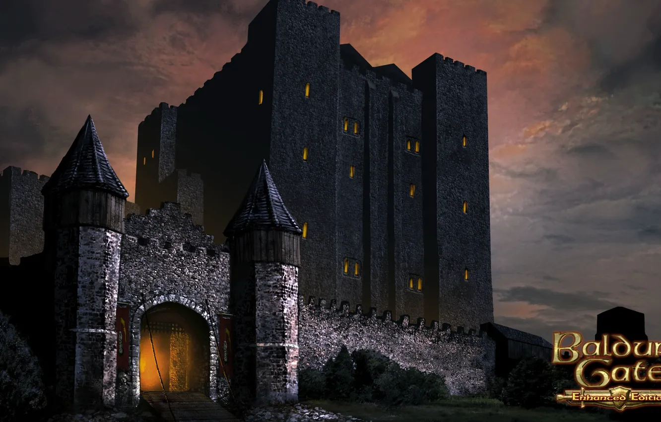 Photo wallpaper gate, Friendly, Baldur's, ArmInn