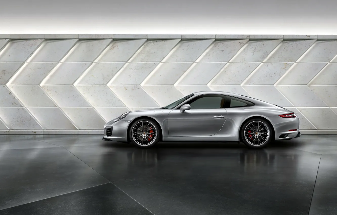 Photo wallpaper 911, Porsche, Porsche, side, Carrera, Carrera