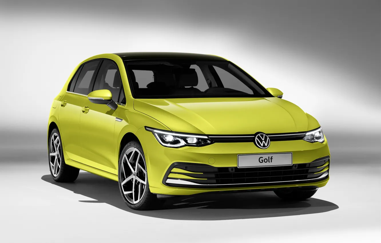 Photo wallpaper Volkswagen, golf, hatchback, Hatchback, 2020