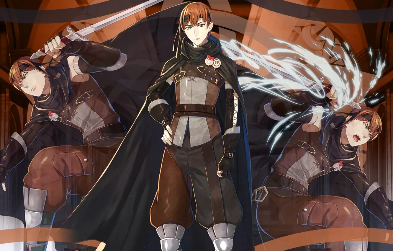 Photo wallpaper sword, guy, Heroes, Fire Emblem