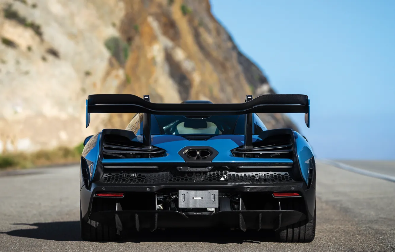 Photo wallpaper McLaren, rear, Senna, McLaren Senna