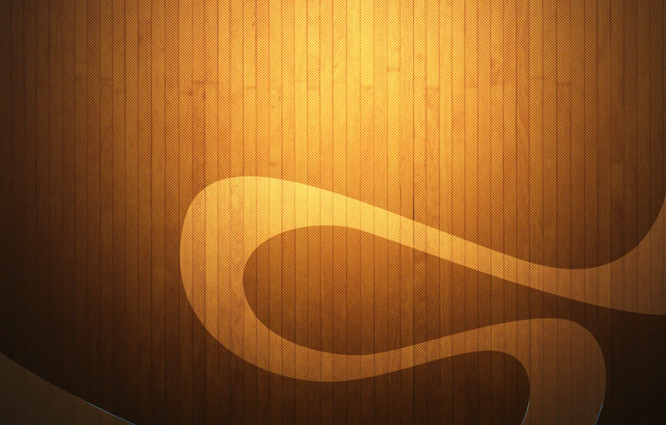 Photo wallpaper trees, strip, curves