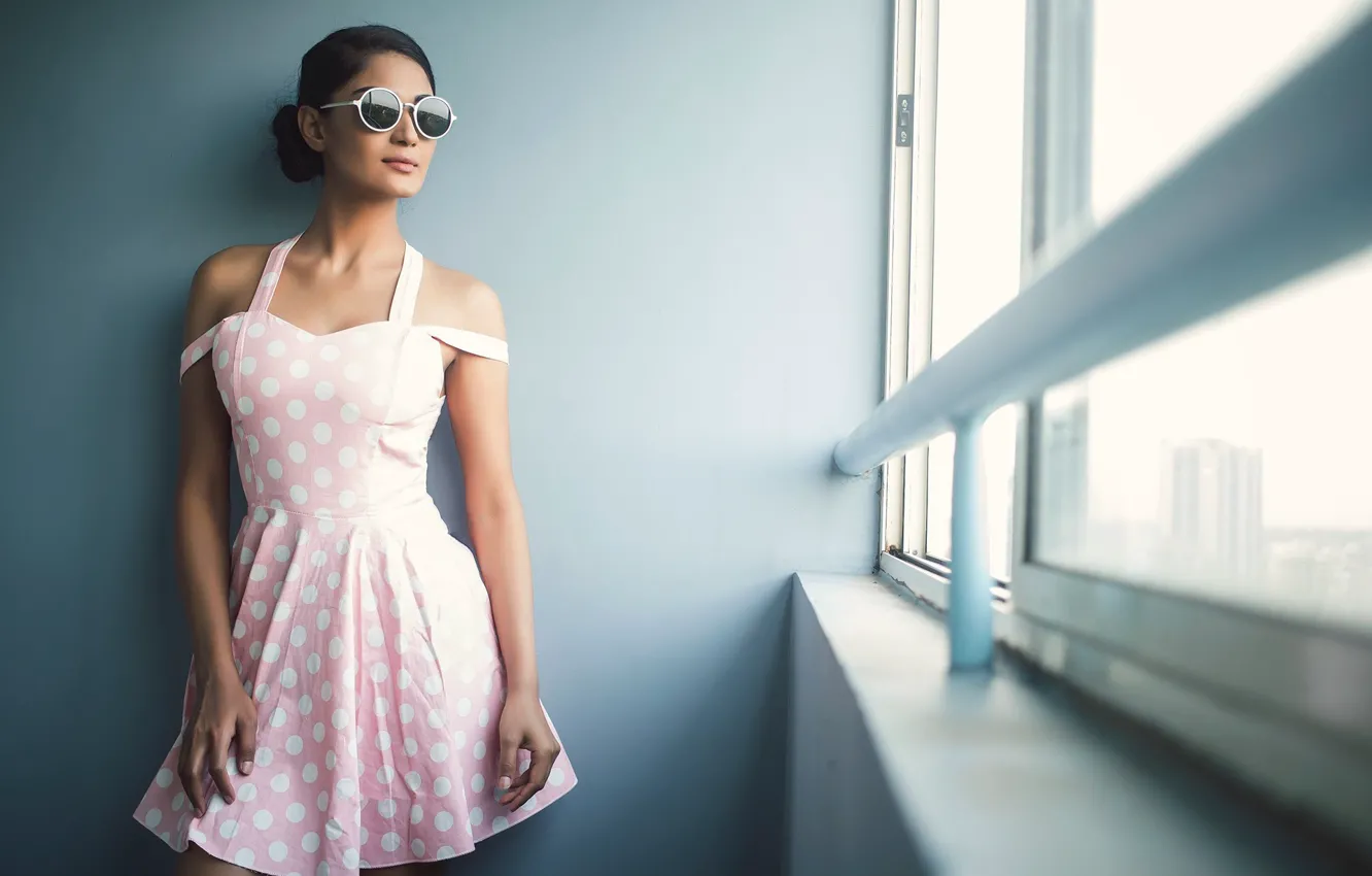 Photo wallpaper girl, hot, sexy, eyes, smile, beautiful, figure, model