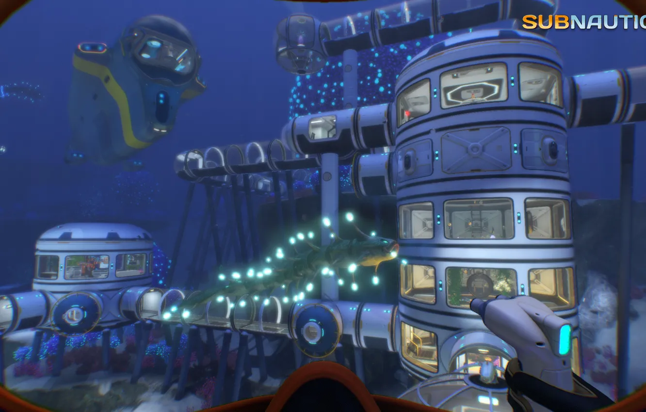 Photo wallpaper station, camera, Subnautica Released Today