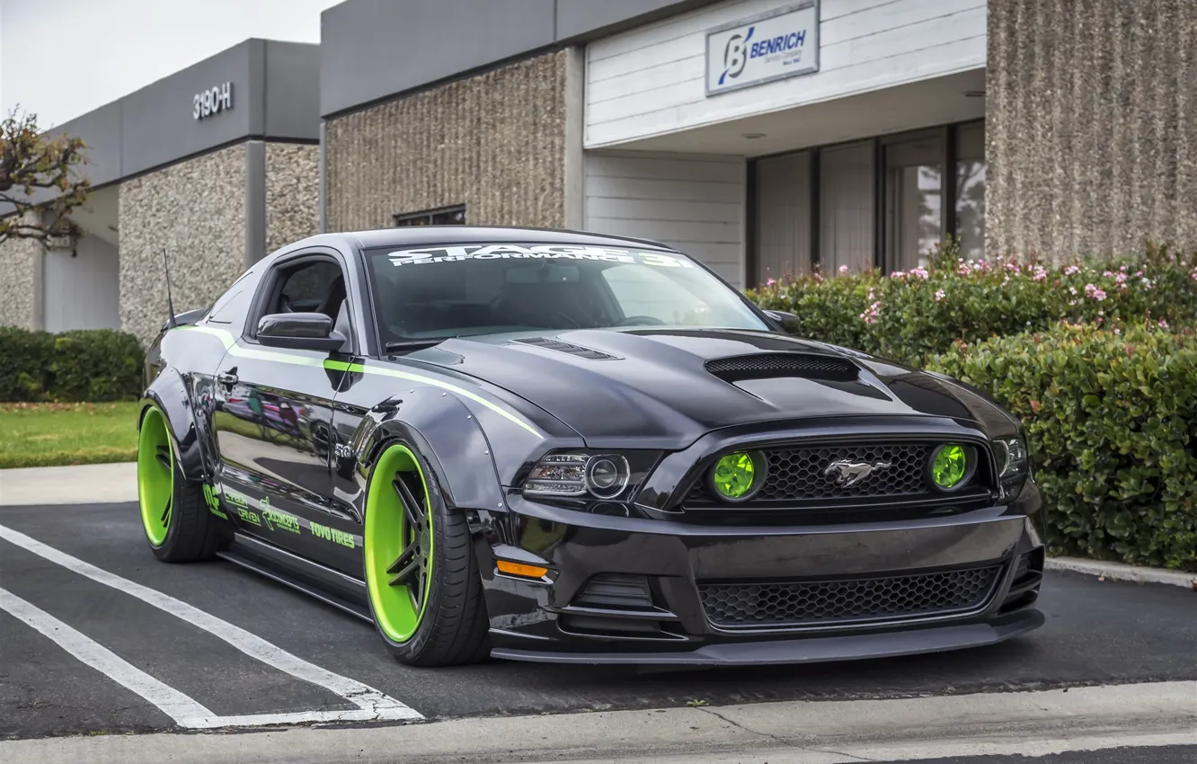 Photo wallpaper Ford, mustang, 5.0, perfomance, stage3