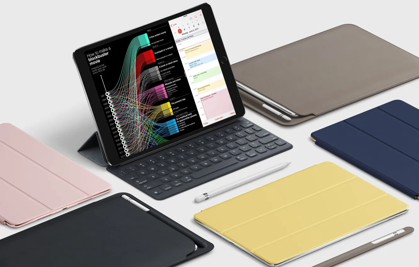 Photo wallpaper apple, logo, ipad, retina, technology, iPad Pro