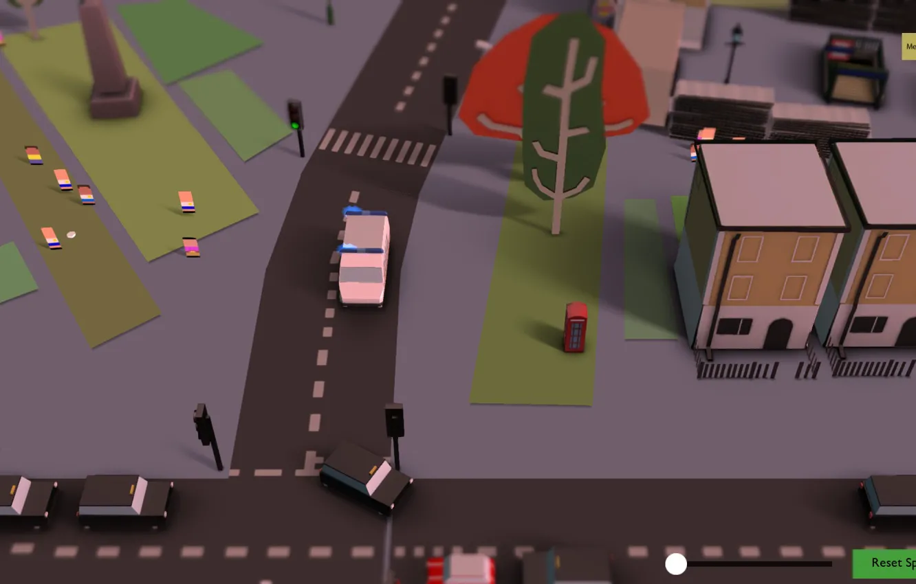 Photo wallpaper auto, the city, street, render