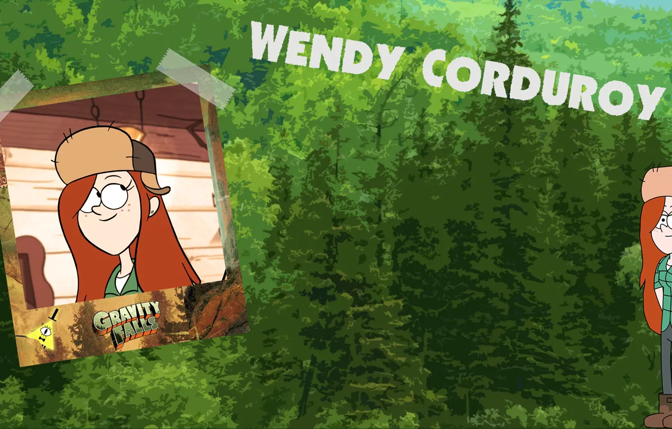 Photo wallpaper Gravity Falls, Gravity Falls, Wendy Cordroy, Wendy, wendy corduroy