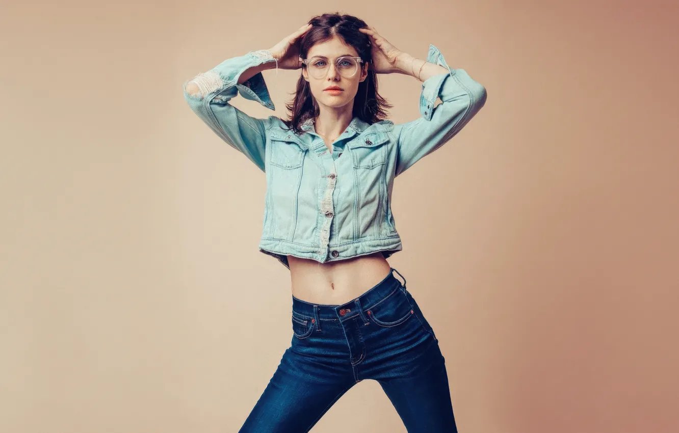 Photo wallpaper girl, model, Alexandra Daddario, Sweetheart