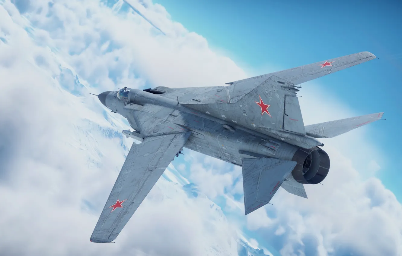 Photo wallpaper USSR, OKB MiG, Frontline fighter, MiG-23M
