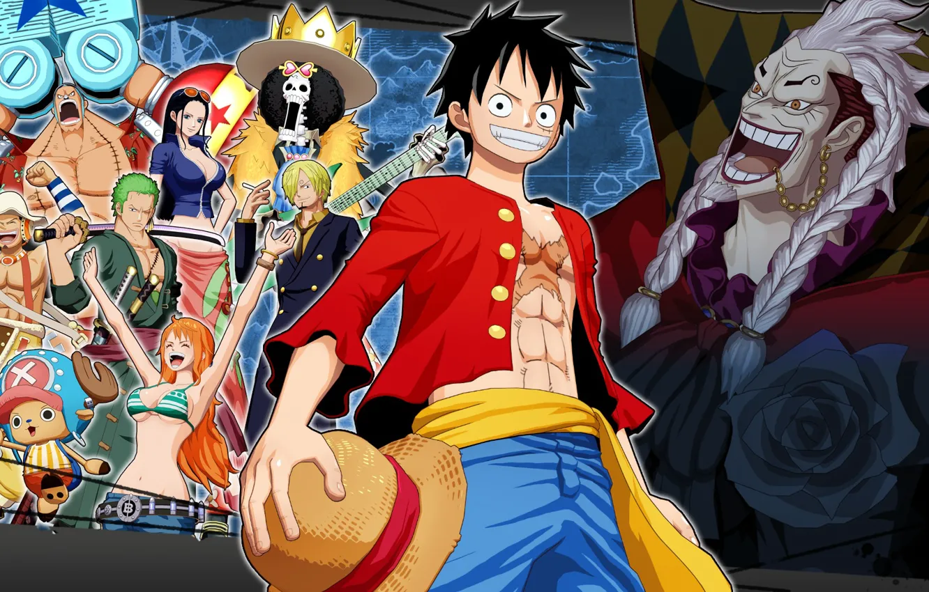 Photo wallpaper the game, anime, ONE PIECE Unlimited World Red