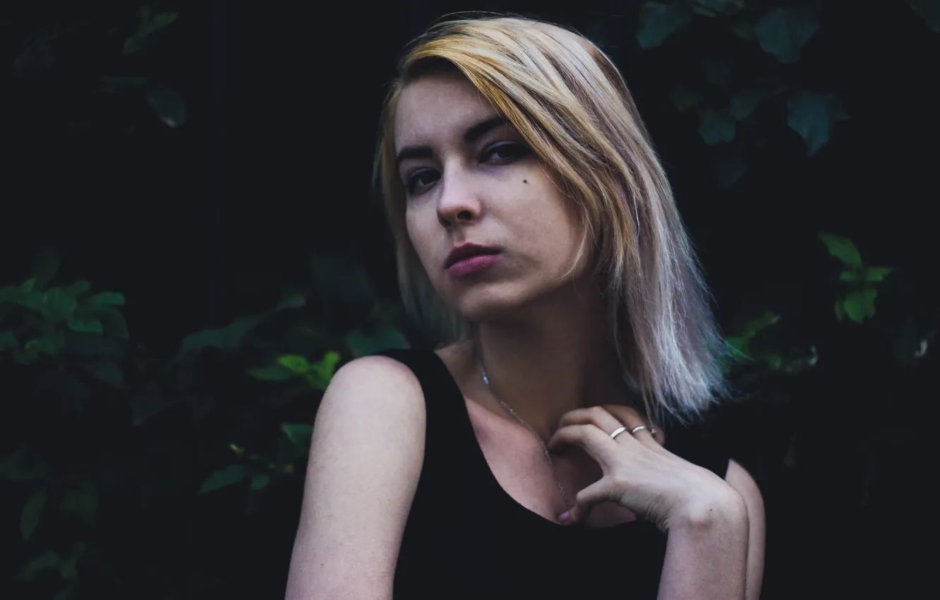 Photo wallpaper look, girl, ring, girl, woman, Julie Resh