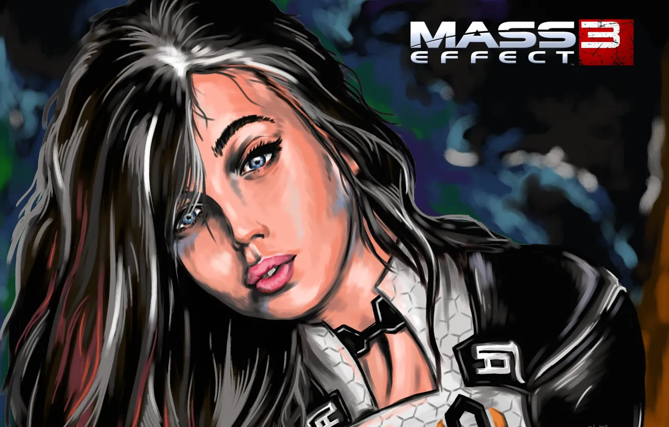 Photo wallpaper costume, mass effect, Daria Konovalova, fan art, Miranda