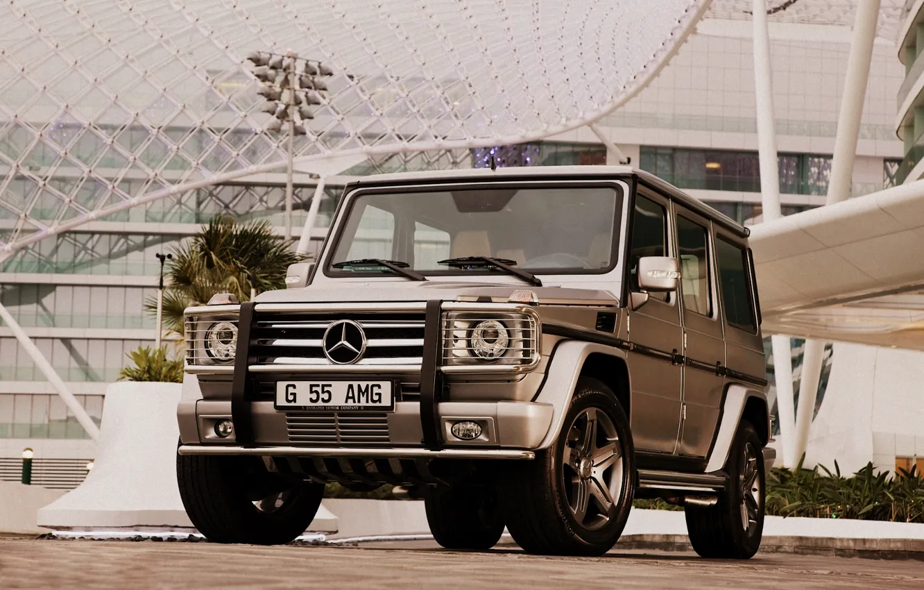 Photo wallpaper machine, SUV, Mercedes G55