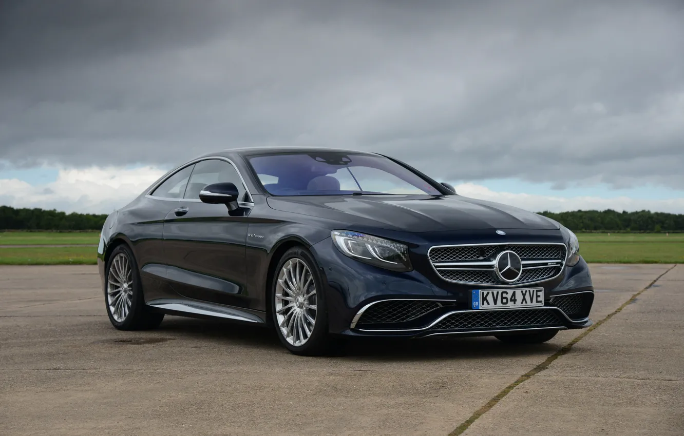 Photo wallpaper Mercedes-Benz, Mercedes, AMG, Coupe, AMG, S-Class, 2015, C217