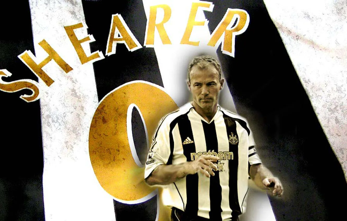 Photo wallpaper wallpaper, Legend, football, England, player, Sport, Newcastle United, Alan Shearer