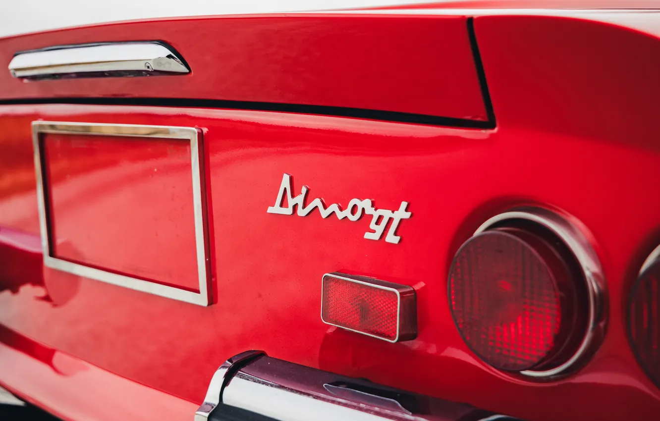 Photo wallpaper Ferrari, 1972, Dino, Ferrari Dino 246 GT