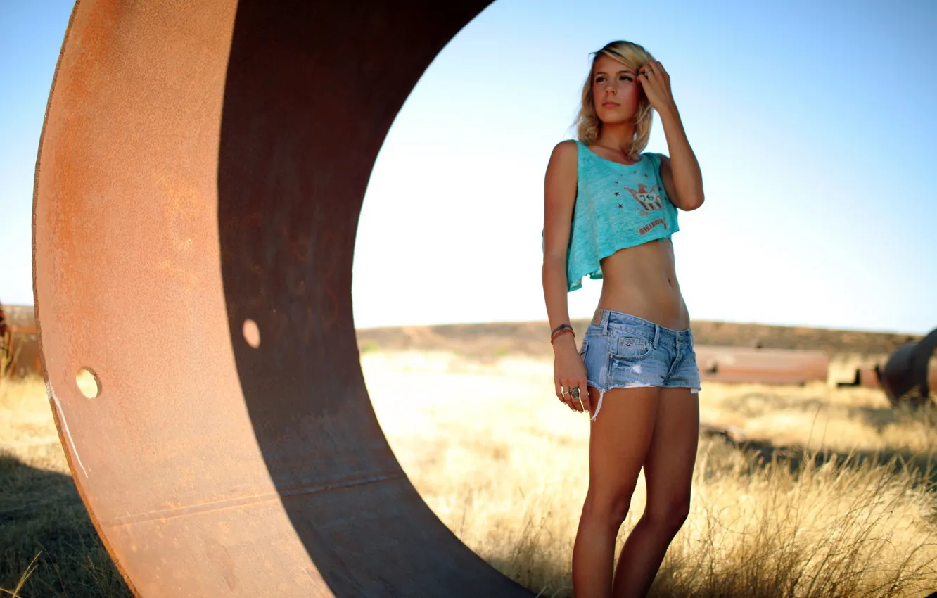 Photo wallpaper summer, girl, Frankie