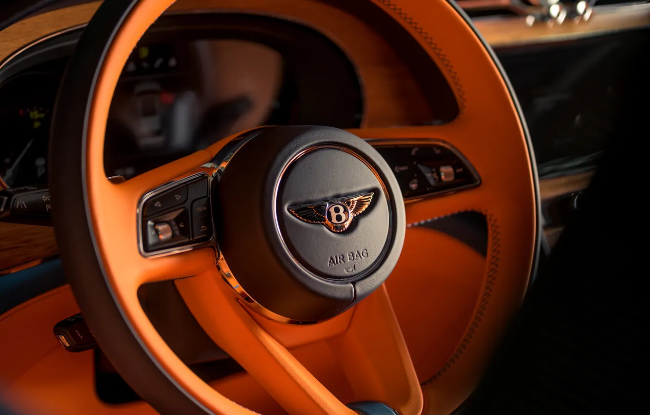 Photo wallpaper Bentley, Bentayga, Bentley Bentayga EWB Azure