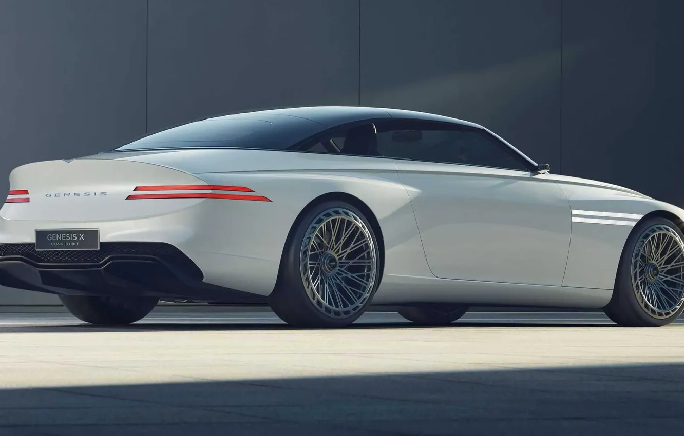 Photo wallpaper Concept, exterior, Convertible, Genesis X