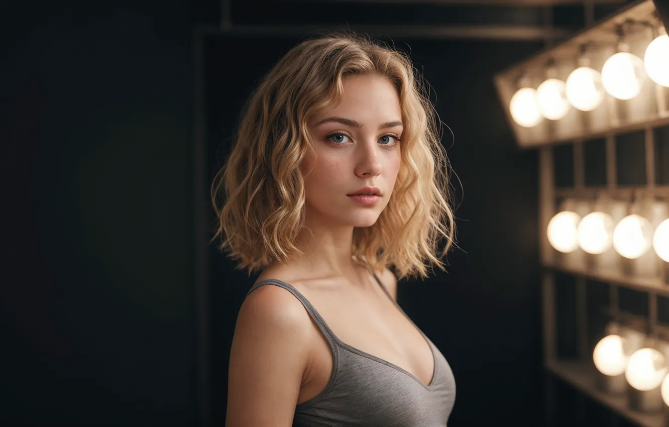 Photo wallpaper girl, face, portrait, Sweetheart