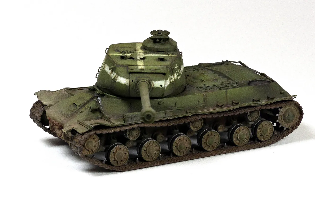 Photo wallpaper toy, tank, The is-2, heavy, Soviet, Joseph Stalin, model