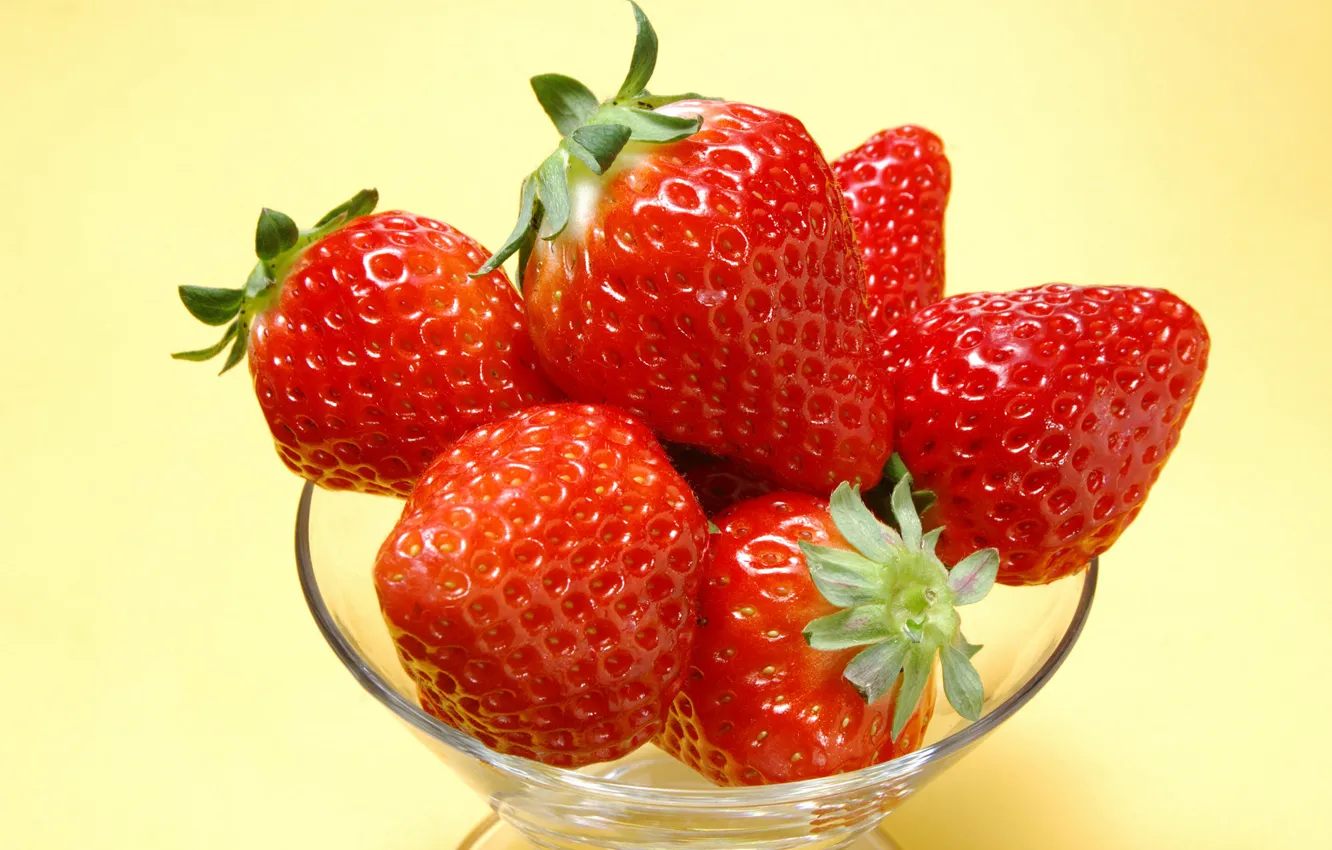Photo wallpaper berries, strawberry, fruit, sweet, strawberry