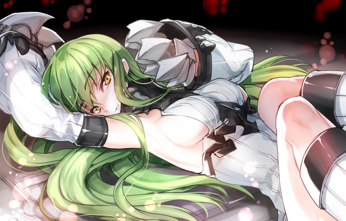 Photo wallpaper anime, witch, code geass, cosplay, creayus, kantai collection, seaport hime
