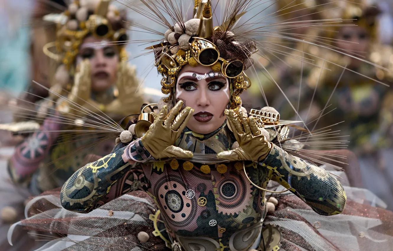 Photo wallpaper girl, pose, style, image, Vicente Concha