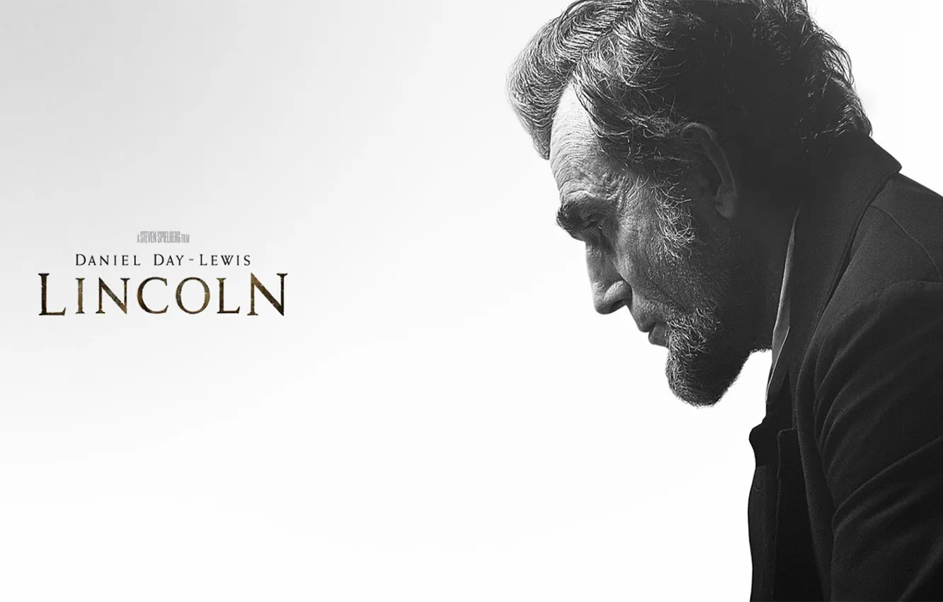 Photo wallpaper Lincoln, movie, Abraham Lincoln, President of the United States of America, Daniel Day-Lewis, Steven Spielberg