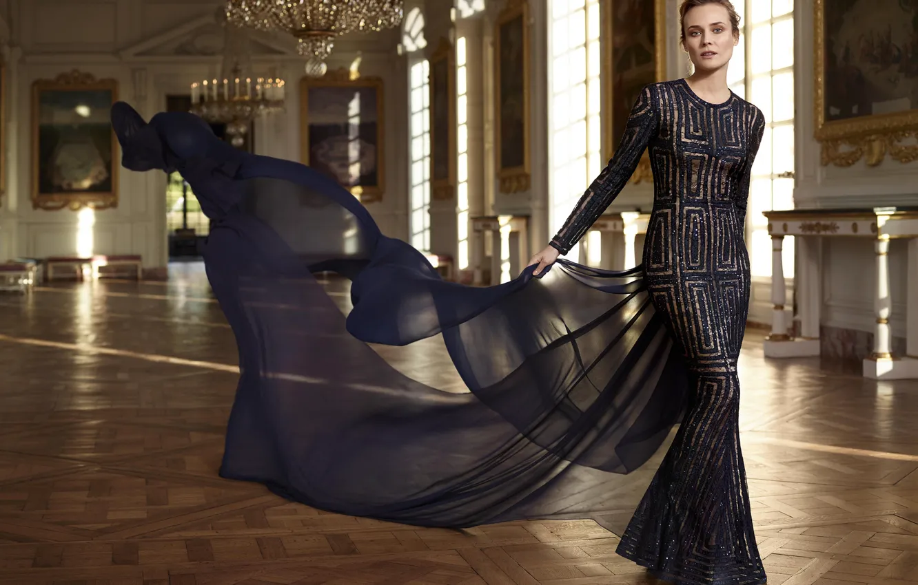 Photo wallpaper dress, actress, Diane Kruger