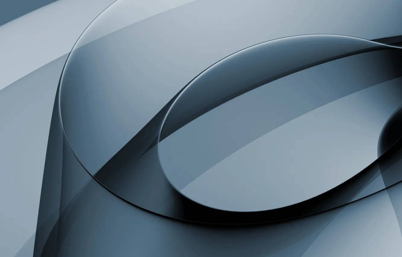 Photo wallpaper wave, line, bending, mix, curves