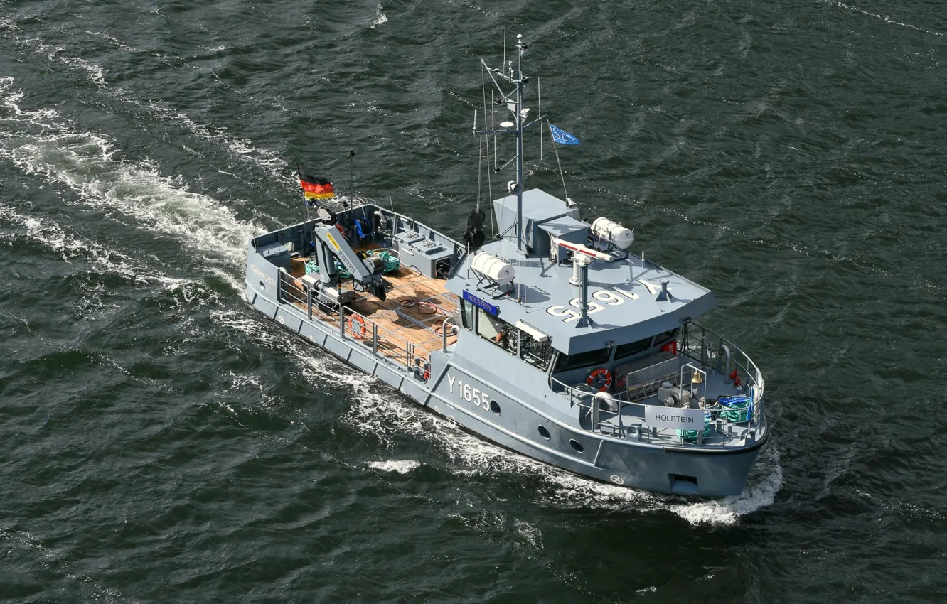 Photo wallpaper The German Navy, Holstein, Rescue tug