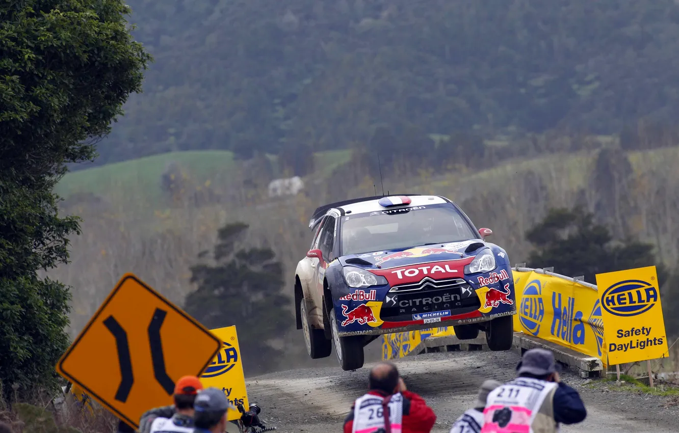 Photo wallpaper machine, auto, race, sport, people, speed, Citroen, Citroen