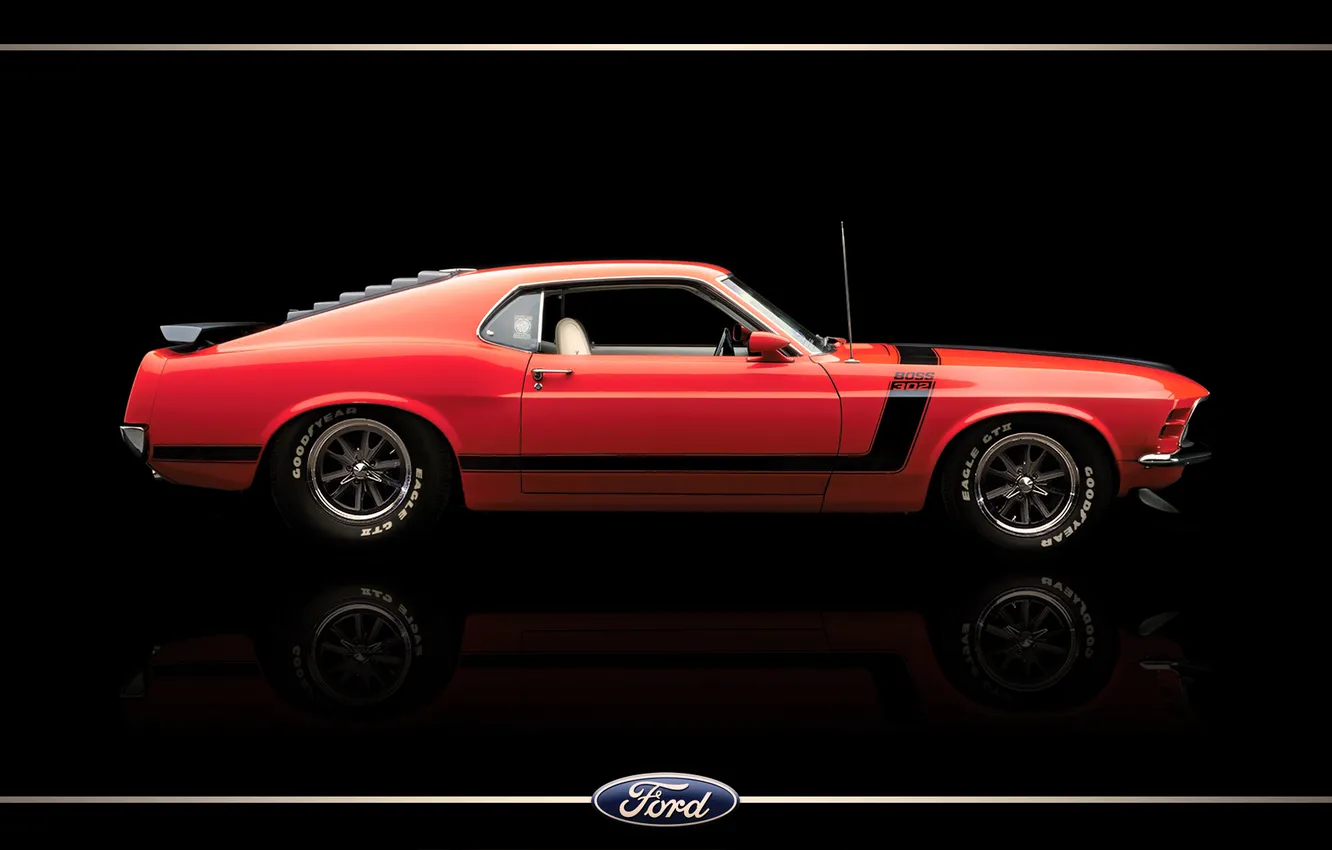 Photo wallpaper Mustang, Ford, boss302