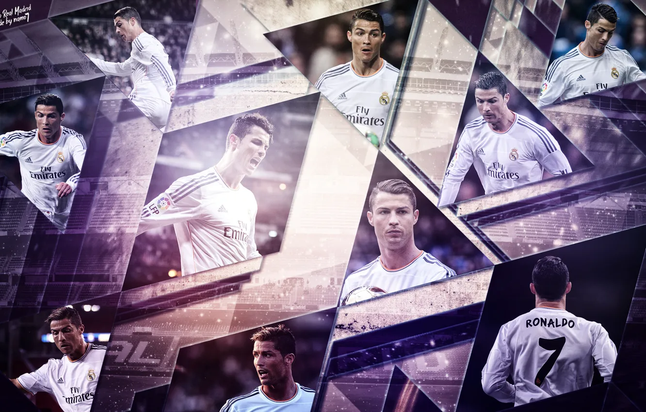 Photo wallpaper Ronaldo, Real, Christiano