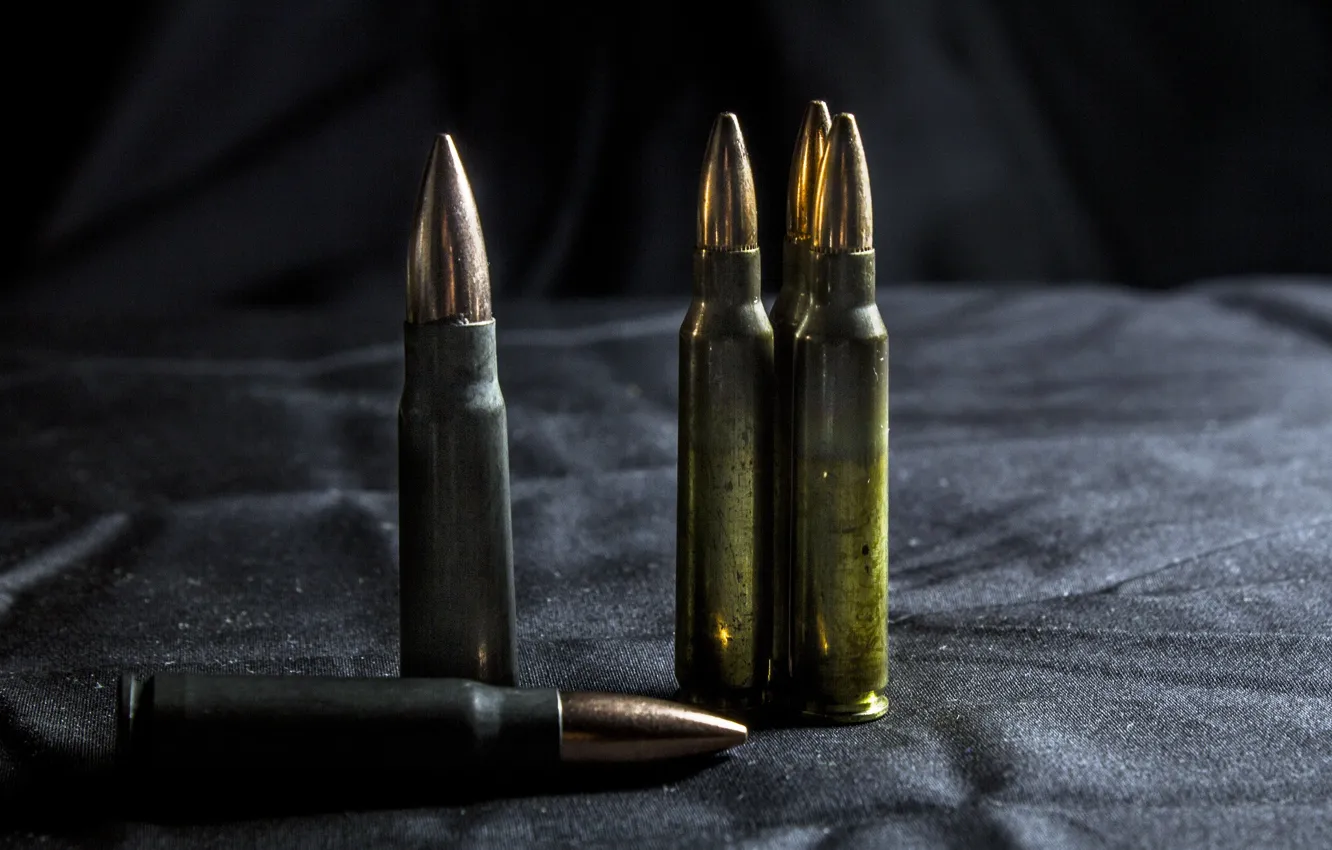 Photo wallpaper macro, background, cartridges