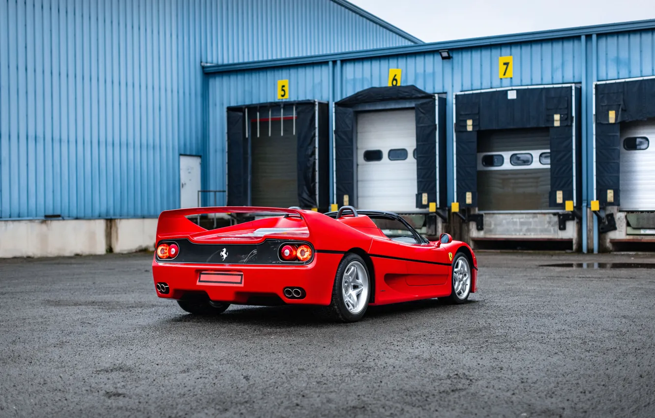 Photo wallpaper Ferrari, 1996, F50, Ferrari F50