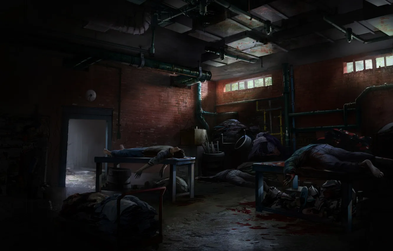 Photo wallpaper people, composition, corpses, epidemic, The Last Of Us