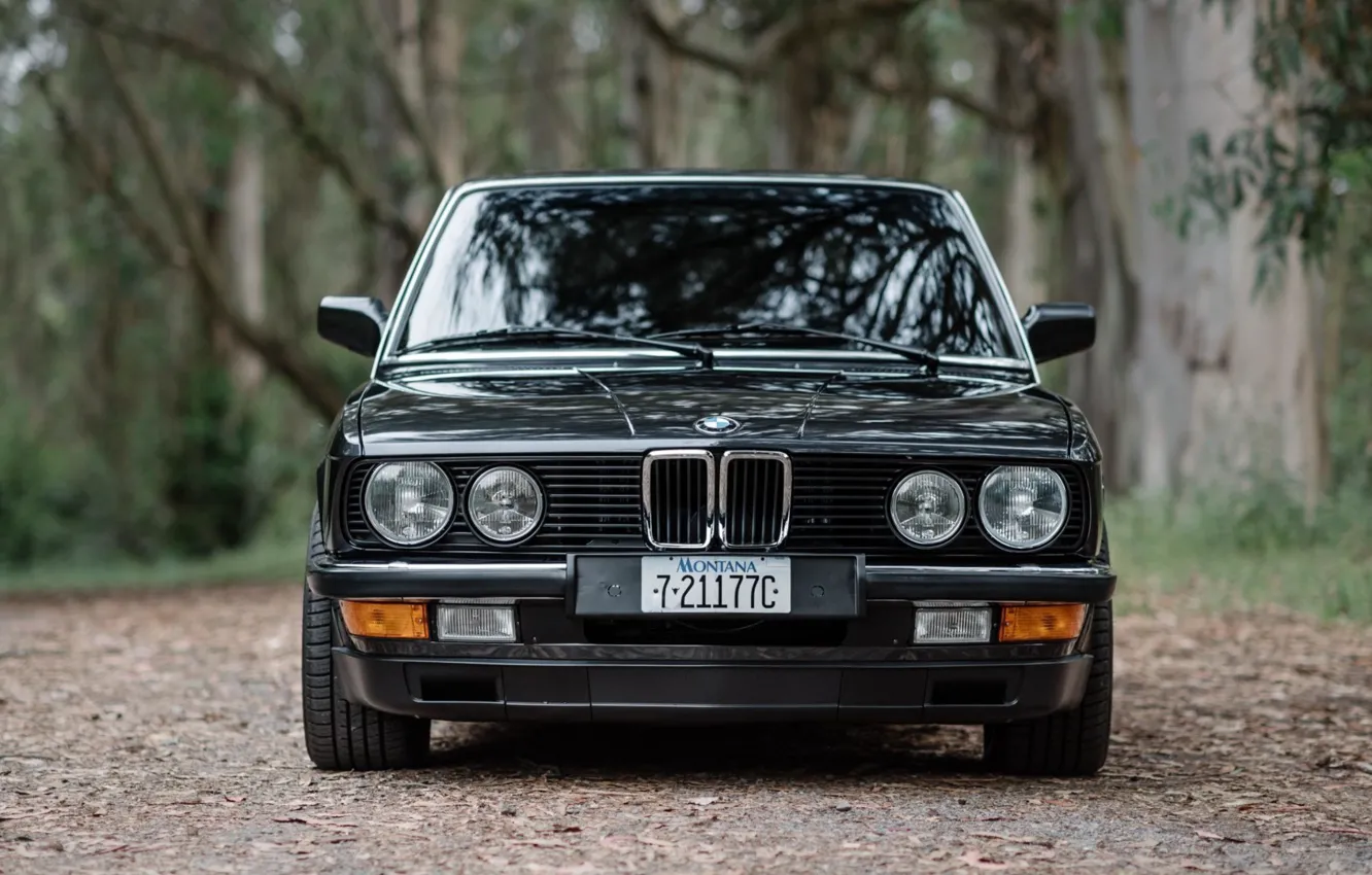 Photo wallpaper BMW, E28, 5-Series, 530IS