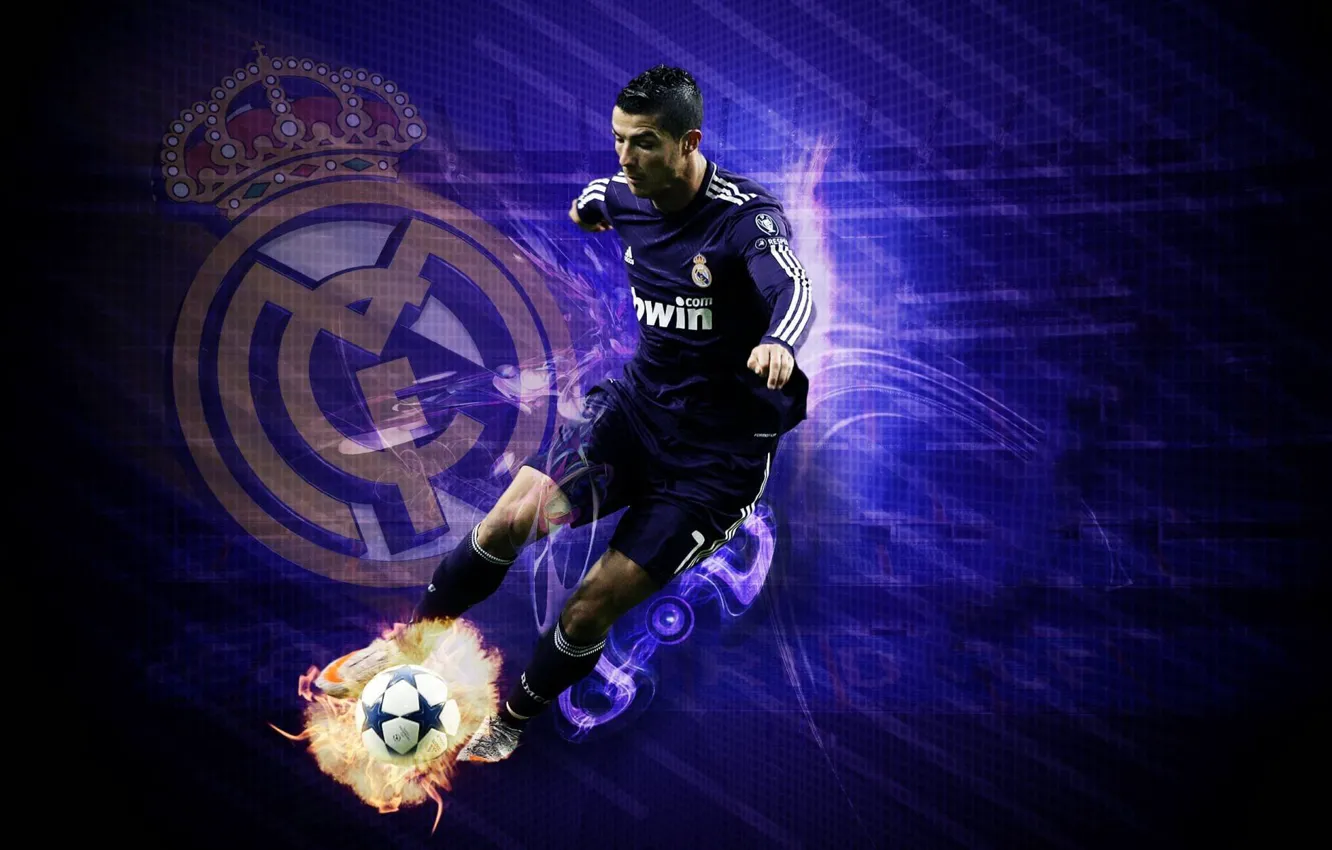 Photo wallpaper wallpaper, Cristiano Ronaldo, football, player, Sport, Real Madrid CF