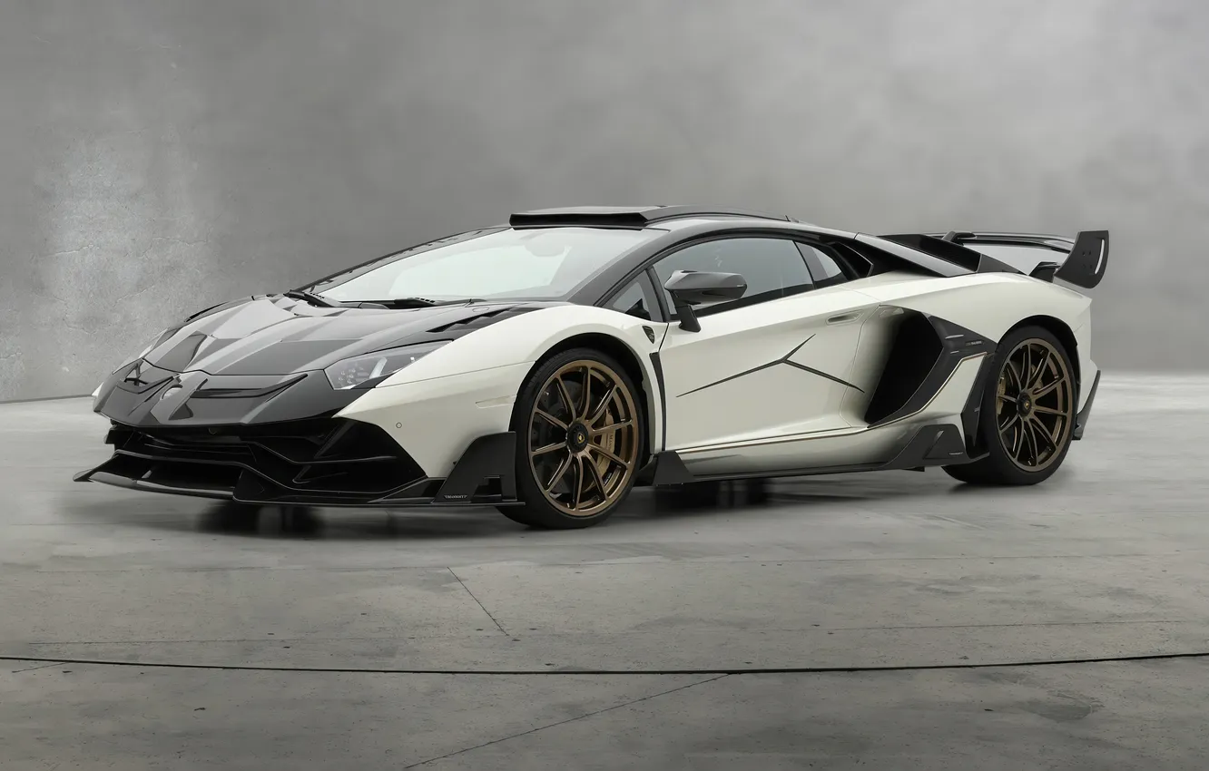 Photo wallpaper Lamborghini, side view, Front, Lamborghini Aventador, Mansory, Final Edition, Tuning Car, 2025