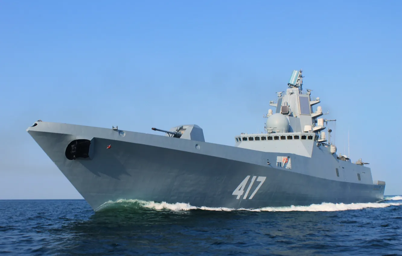 Photo wallpaper guard, Admiral Of The Fleet Of The Soviet Union Gorshkov, ship, frigate, Navy